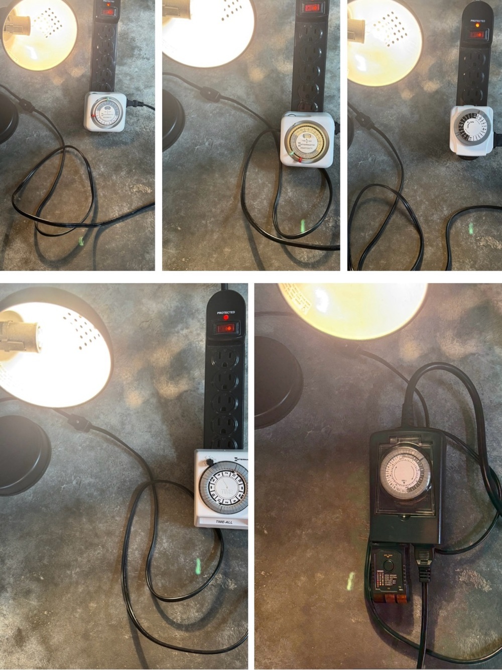 Lot 5 Intermatic Utilitech Plug In Outlet Timers Tested Indoor Outdoor - Picture 9 of 9